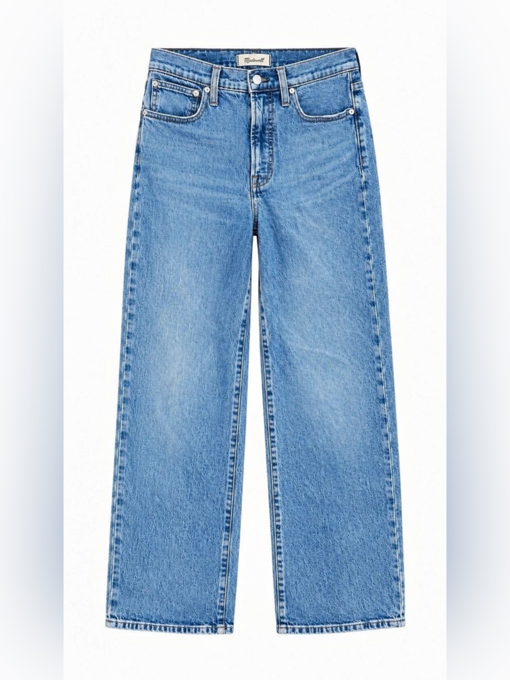 Madewell The Perfect Vintage Wide-Leg Jean Blue Waist 27